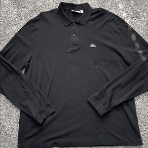 GUC Lacoste Classic Fit Long Sleeve Polo